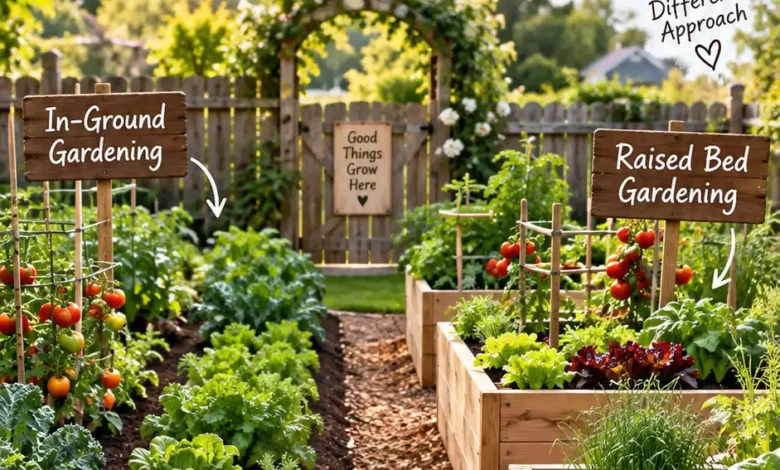 Best vegetable garden layout ideas in-ground vs raised beds Best vegetable garden layout ideas in-ground vs raised beds