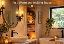 Cozy bathroom lighting ideas for a warm and inviting space