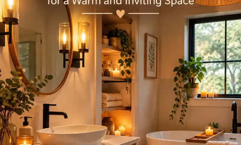 Cozy bathroom lighting ideas for a warm and inviting space Cozy bathroom lighting ideas for a warm and inviting space