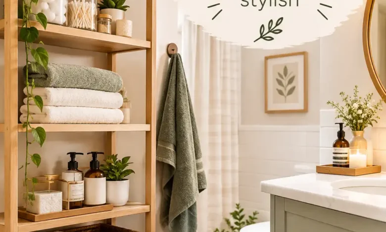 Cozy bathroom storage ideas that make your space stylish