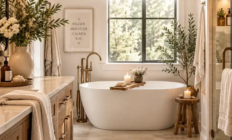 Cozy ensuite/master bathroom ideas to transform your space