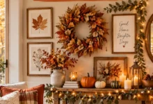 Creative Fall Decorations Wall Ideas for Cozy Homes