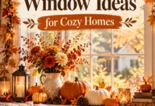 Creative Fall Decorations Window Ideas for Cozy Homes