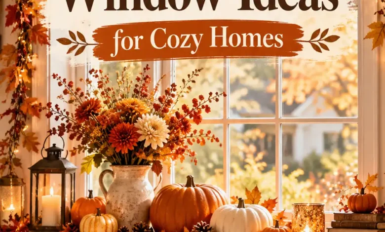 Creative Fall Decorations Window Ideas for Cozy Homes Creative Fall Decorations Window Ideas for Cozy Homes