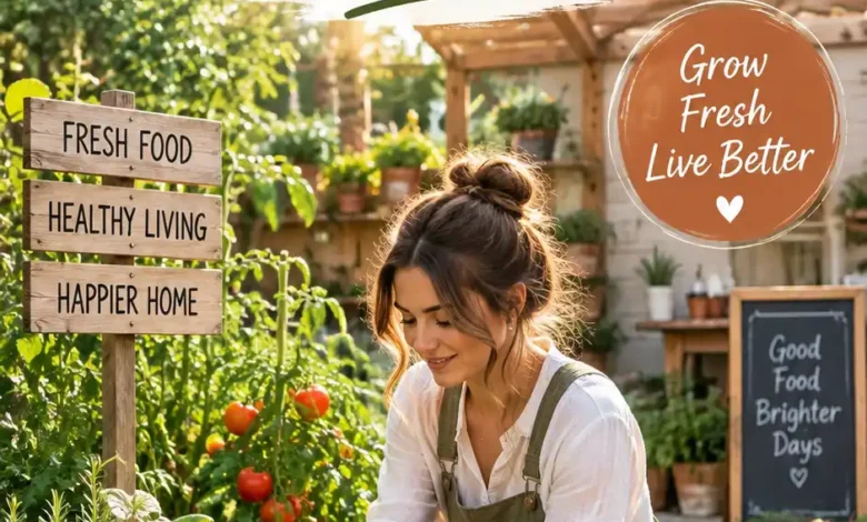 Creative backyard kitchen garden ideas to inspire your space