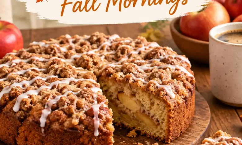 Delicious Apple Coffee Cake Recipe for Fall Mornings Delicious Apple Coffee Cake Recipe for Fall Mornings