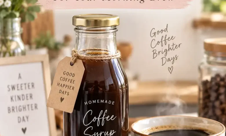 Easy Coffee Syrup Recipe Homemade for Your Morning Brew Easy Coffee Syrup Recipe Homemade for Your Morning Brew