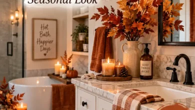 Fall Decorations Bathroom Ideas for a Cozy Seasonal Look