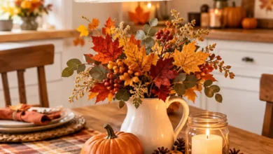 Fall Decorations Kitchen Table Ideas for Cozy Autumn Vibes
