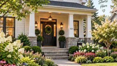 Front yard garden layout ideas that boost curb appeal