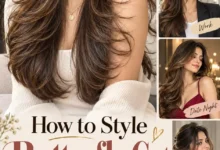 How to Style Butterfly Cut Long Hair for Every Occasion