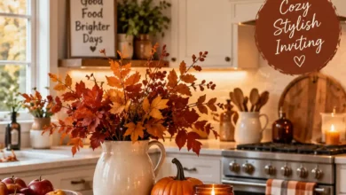 How to Style Fall Decorations Kitchen for Autumn Charm How to Style Fall Decorations Kitchen for Autumn Charm