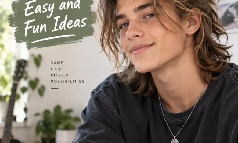 How to Style Long Hair for Boys Easy and Fun Ideas How to Style Long Hair for Boys Easy and Fun Ideas