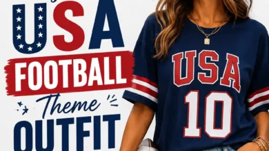 How to Style Your USA Football Theme Outfit Perfectly