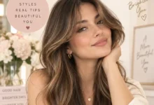 How to style curtain bangs long hair for every occasion