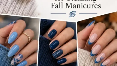 October Nails Blue Ideas for Stunning Fall Manicures October Nails Blue Ideas for Stunning Fall Manicures