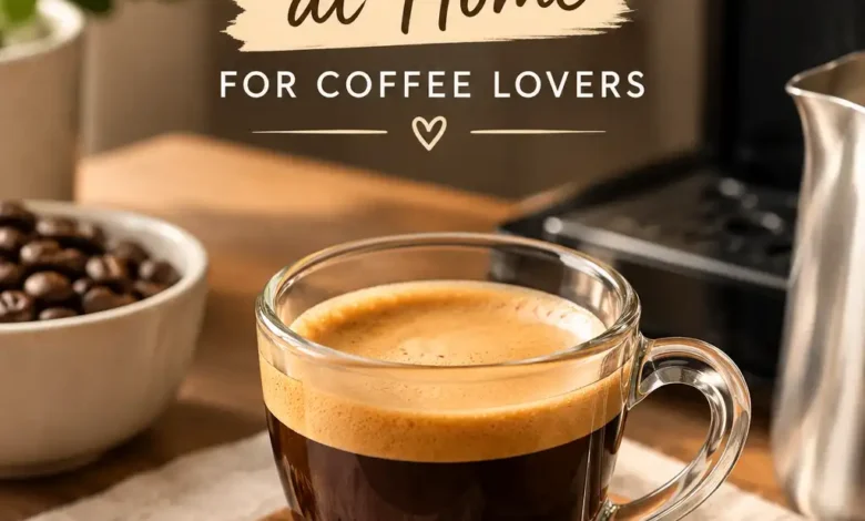Simple Espresso Recipe at Home for Coffee Lovers