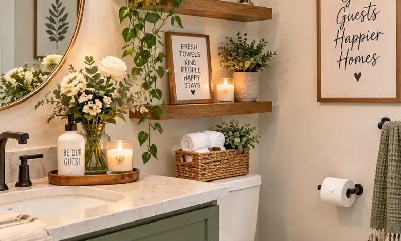 Top cozy guest bathroom ideas to make guests feel at home