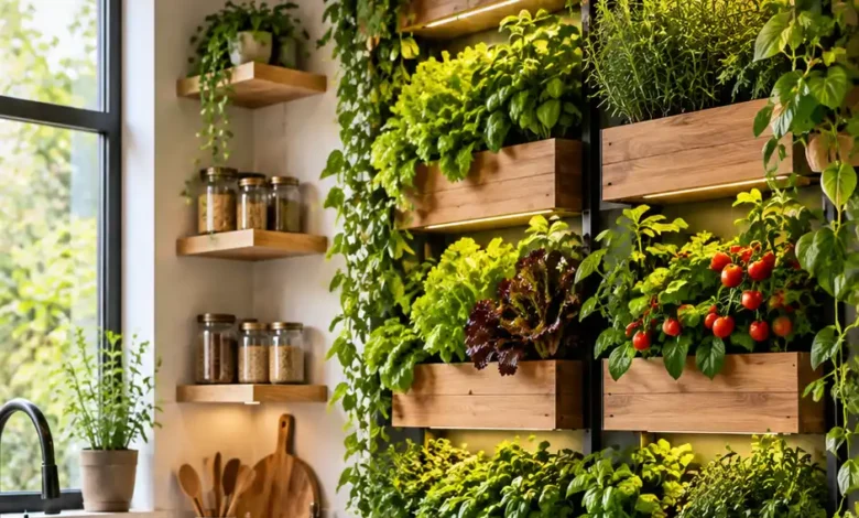Top vertical/green wall kitchen garden ideas to try today
