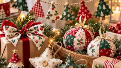 13 No-Sew Christmas Crafts That Give Fabric Scraps a Festive Second Life 13 No-Sew Christmas Crafts That Give Fabric Scraps a Festive Second Life