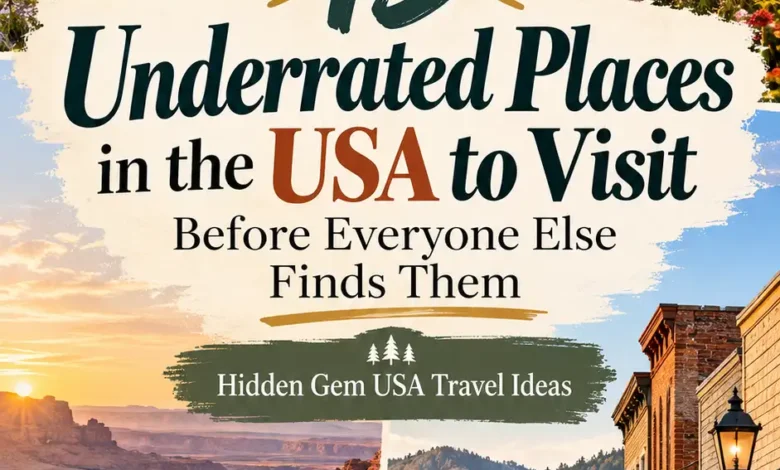 13 Underrated Places in the USA to Visit Before Everyone Else Finds Them