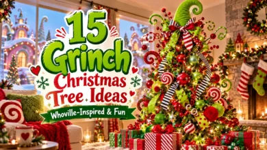 15 Grinch Christmas Tree Ideas: Whoville-Inspired & Fun