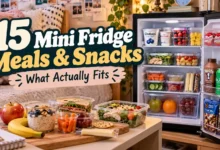 15 Mini Fridge Meals & Snacks: What Actually Fits