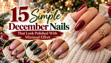 15 Simple December Nails That Look Polished With Minimal Effort