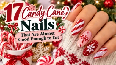 17 Candy Cane Nails That Are Almost Good Enough to Eat 17 Candy Cane Nails That Are Almost Good Enough to Eat