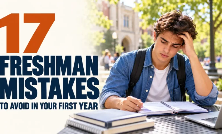 17 Freshman Mistakes to Avoid in Your First Year 17 Freshman Mistakes to Avoid in Your First Year