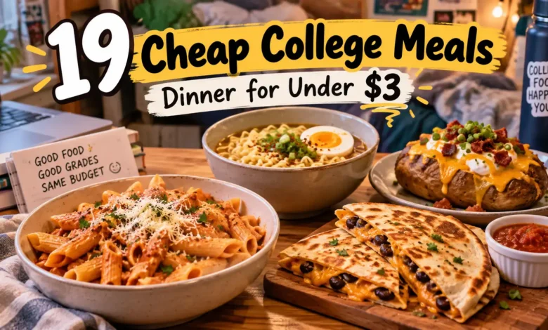 19 Cheap College Meals: Dinner for Under 