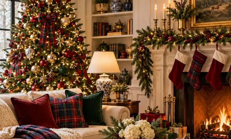 19 Ralph Lauren–Inspired Christmas Decor Ideas for a Cozy, Classic Living Room 19 Ralph Lauren–Inspired Christmas Decor Ideas for a Cozy, Classic Living Room
