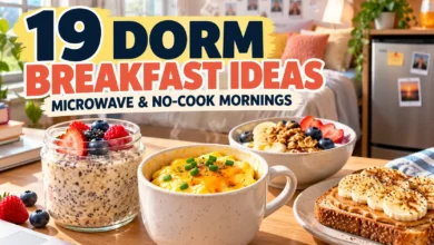 19 Dorm Breakfast Ideas: Microwave & No-Cook Mornings 19 Dorm Breakfast Ideas: Microwave & No-Cook Mornings