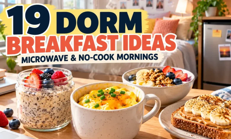 19 Dorm Breakfast Ideas: Microwave & No-Cook Mornings 19 Dorm Breakfast Ideas: Microwave & No-Cook Mornings