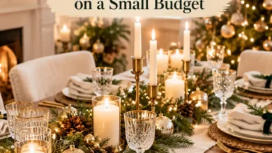 21 Christmas Table Decor Ideas That Look Expensive on a Small Budget