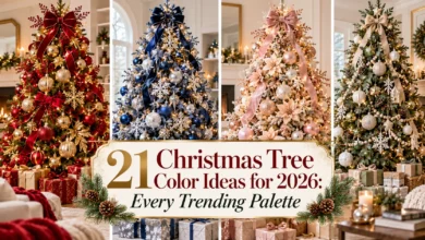 21 Christmas Tree Color Ideas for 2026: Every Trending Palette