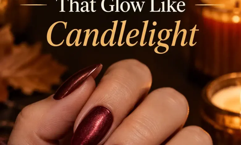 21 Velvet November Nail Designs That Glow Like Candlelight