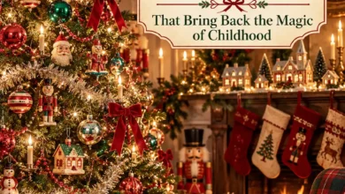 21 Vintage Christmas Decor Ideas That Bring Back the Magic of Childhood
