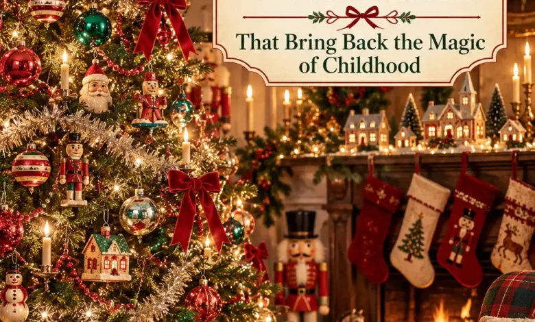 21 Vintage Christmas Decor Ideas That Bring Back the Magic of Childhood 21 Vintage Christmas Decor Ideas That Bring Back the Magic of Childhood