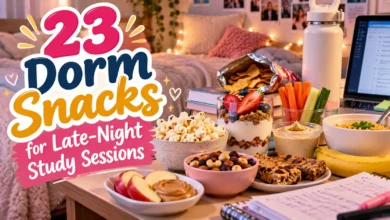 23 Dorm Snacks for Late-Night Study Sessions 23 Dorm Snacks for Late-Night Study Sessions