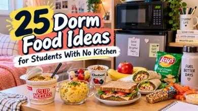 25 Dorm Food Ideas for Students With No Kitchen