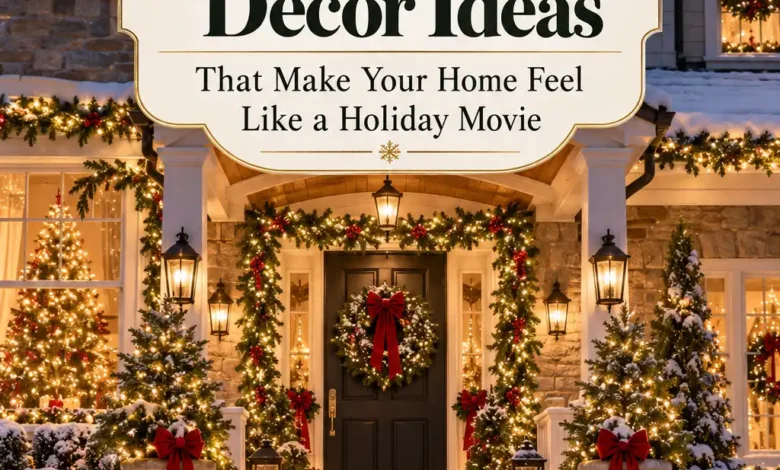 25 Outdoor Christmas Decor Ideas That Make Your Home Feel Like a Holiday Movie