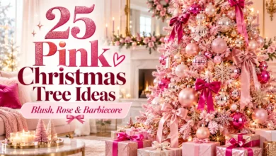 25 Pink Christmas Tree Ideas: Blush, Rose & Barbiecore