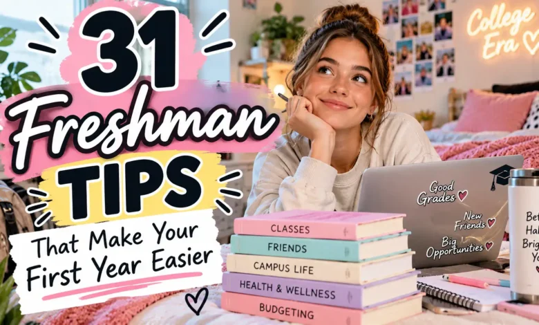 31 Freshman Tips That Make Your First Year Easier