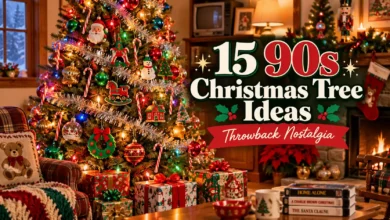 15 90s Christmas Tree Ideas: Throwback Nostalgia