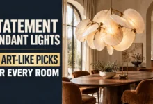 Statement Pendant Lights: 12 Art-Like Picks for Every Room