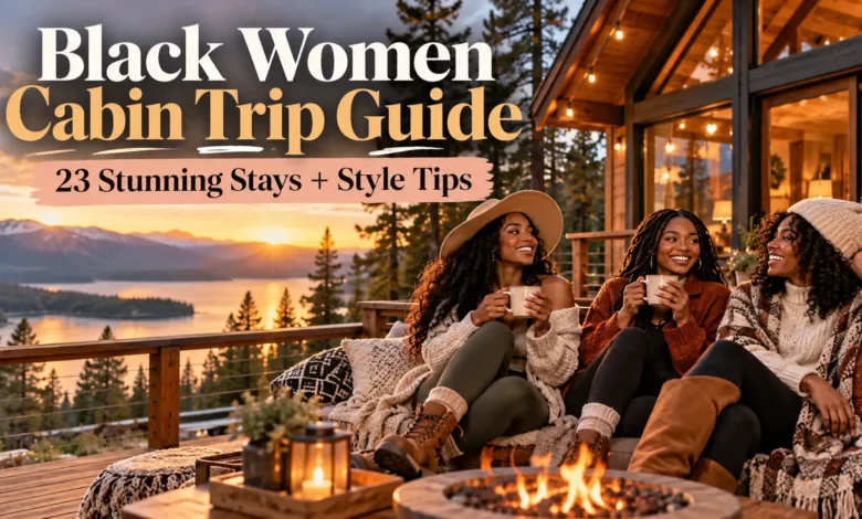 Black Women Cabin Trip Guide: 23 Stunning Stays + Style Tips