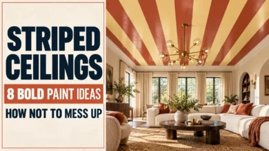 Striped Ceilings: 8 Bold Paint Ideas (and How Not to Mess Up)