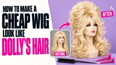 How to Make a Cheap Wig Look Like Dolly’s Hair