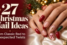 27 Christmas Nail Ideas From Classic Red to Unexpected Twists